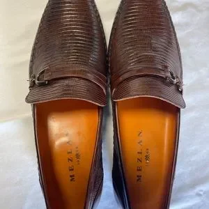 Mezlan | Shoes | Mezlan Madrid Penny Loafers Genuine Lizard  display picture 3
